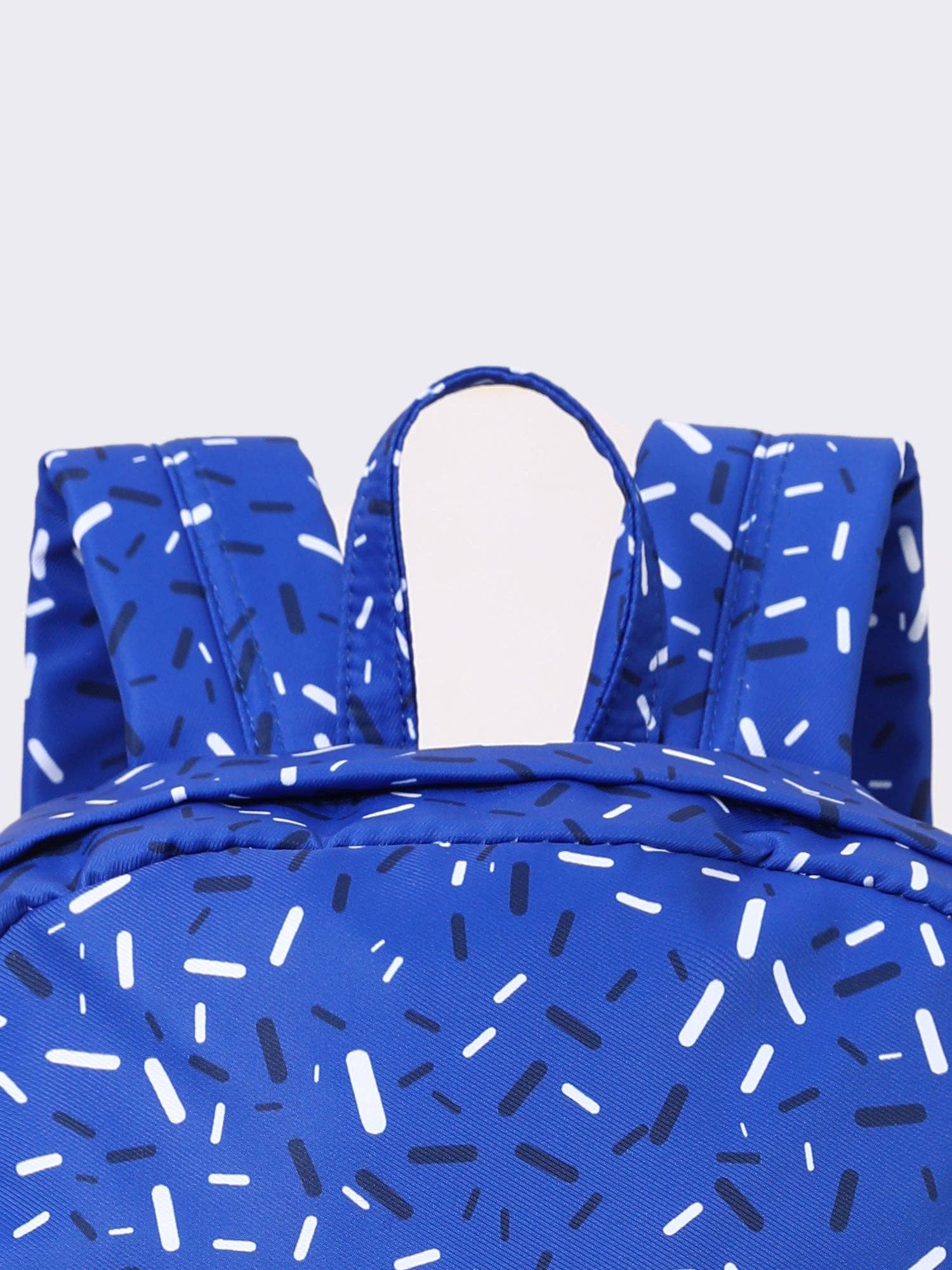 Blue Ice Cream Drip Kids Book Backpack