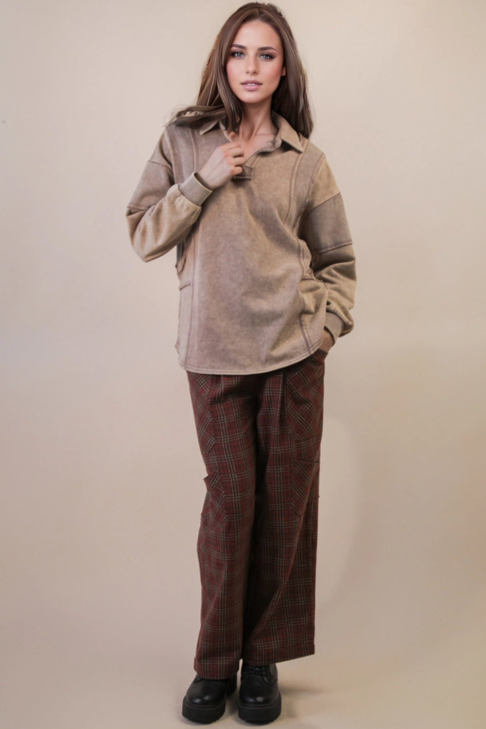 Oversized French Terry Top