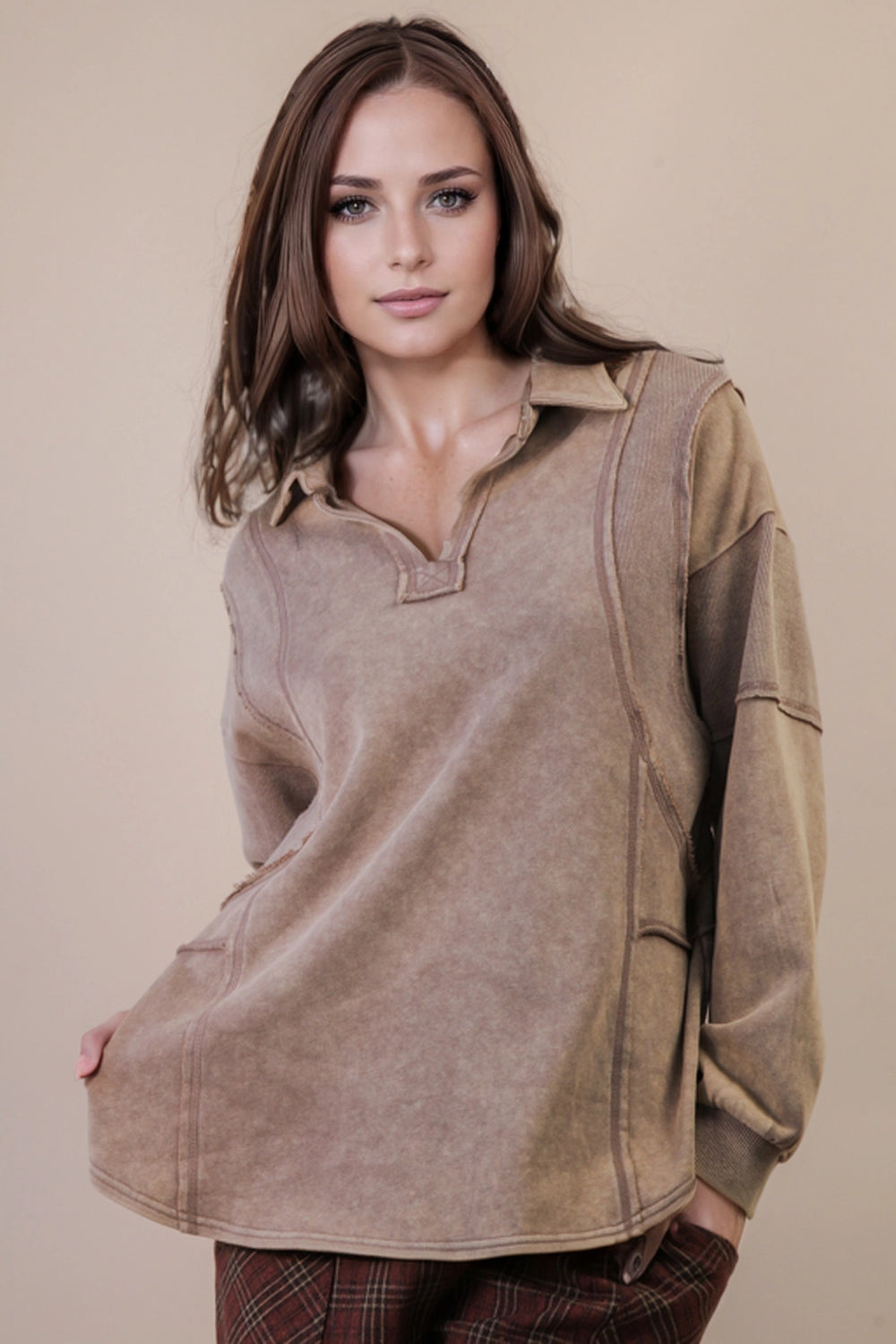 Oversized French Terry Top