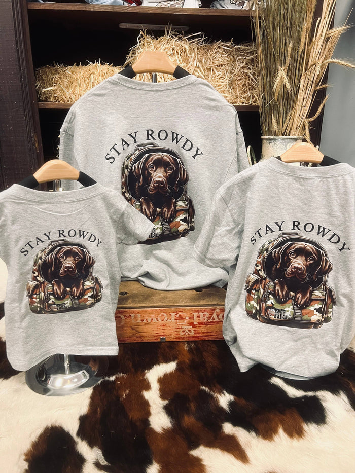 Stay Rowdy Toddler Tee