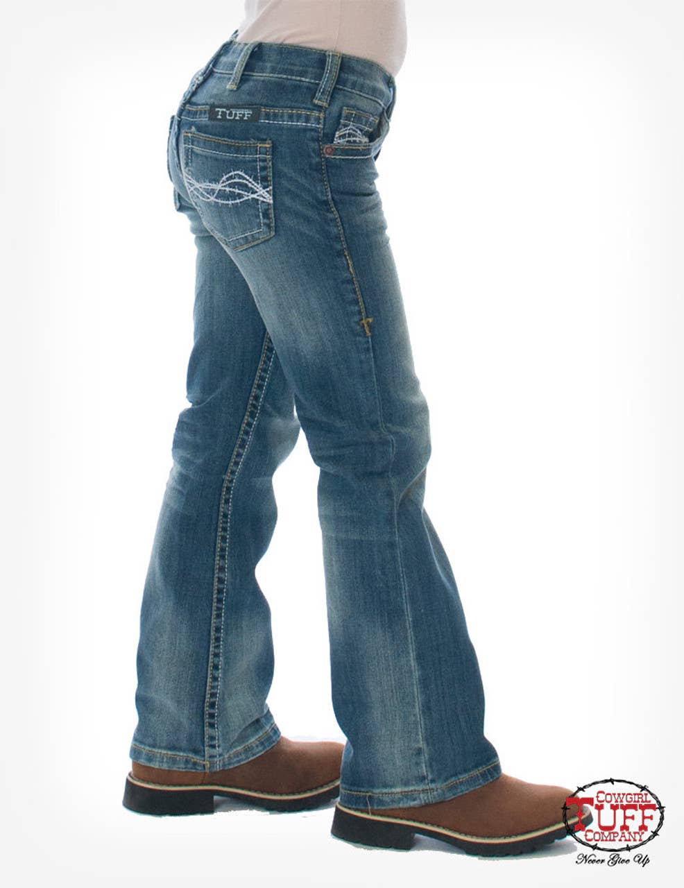 Girl's Don't Fence Me In Jean