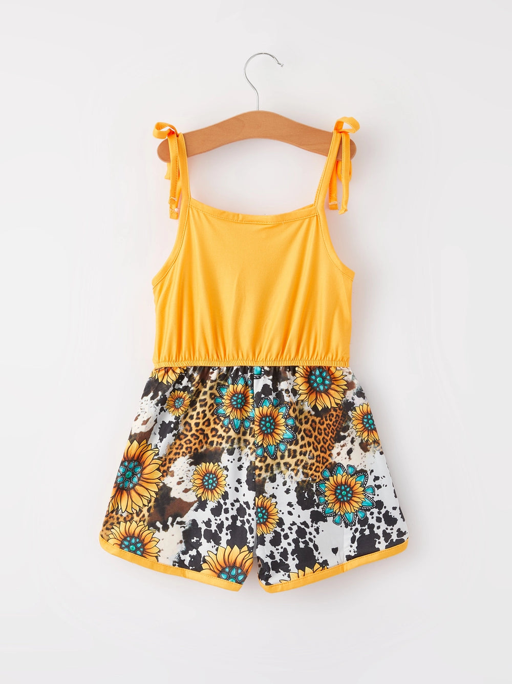 Cow Floral Jumpsuit