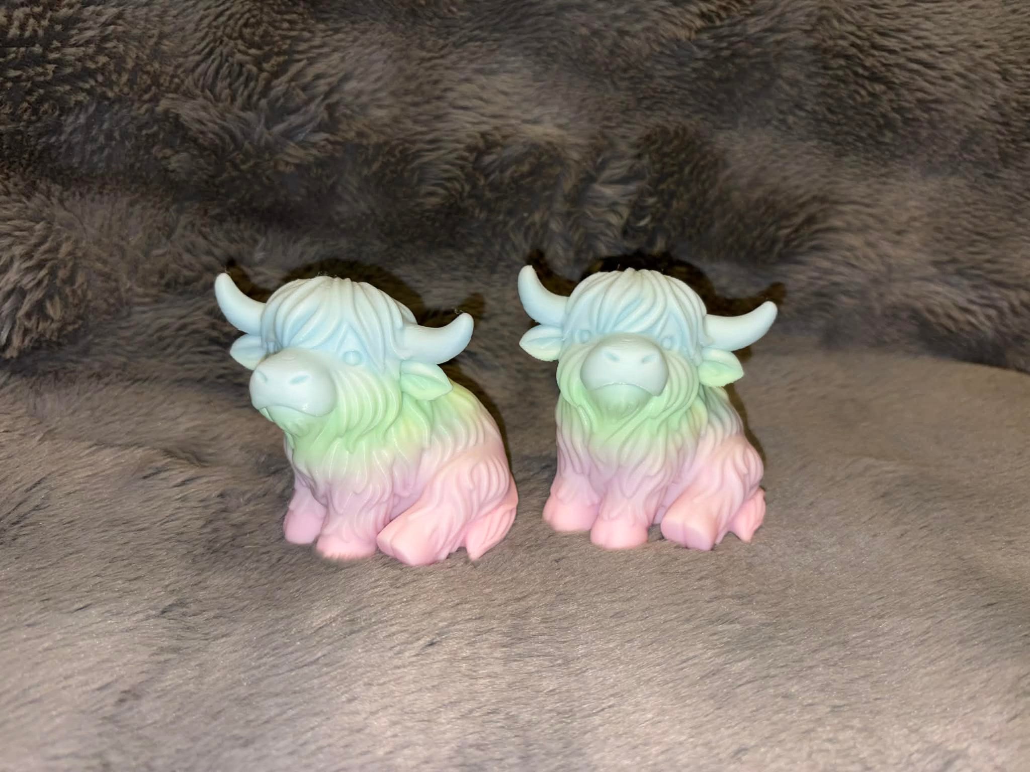 Highland Cow 3D Print