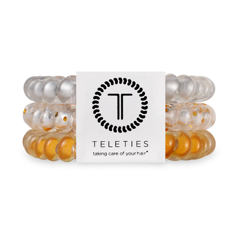 Teleties Spiral Hair Coil - Various colors- Set of 3