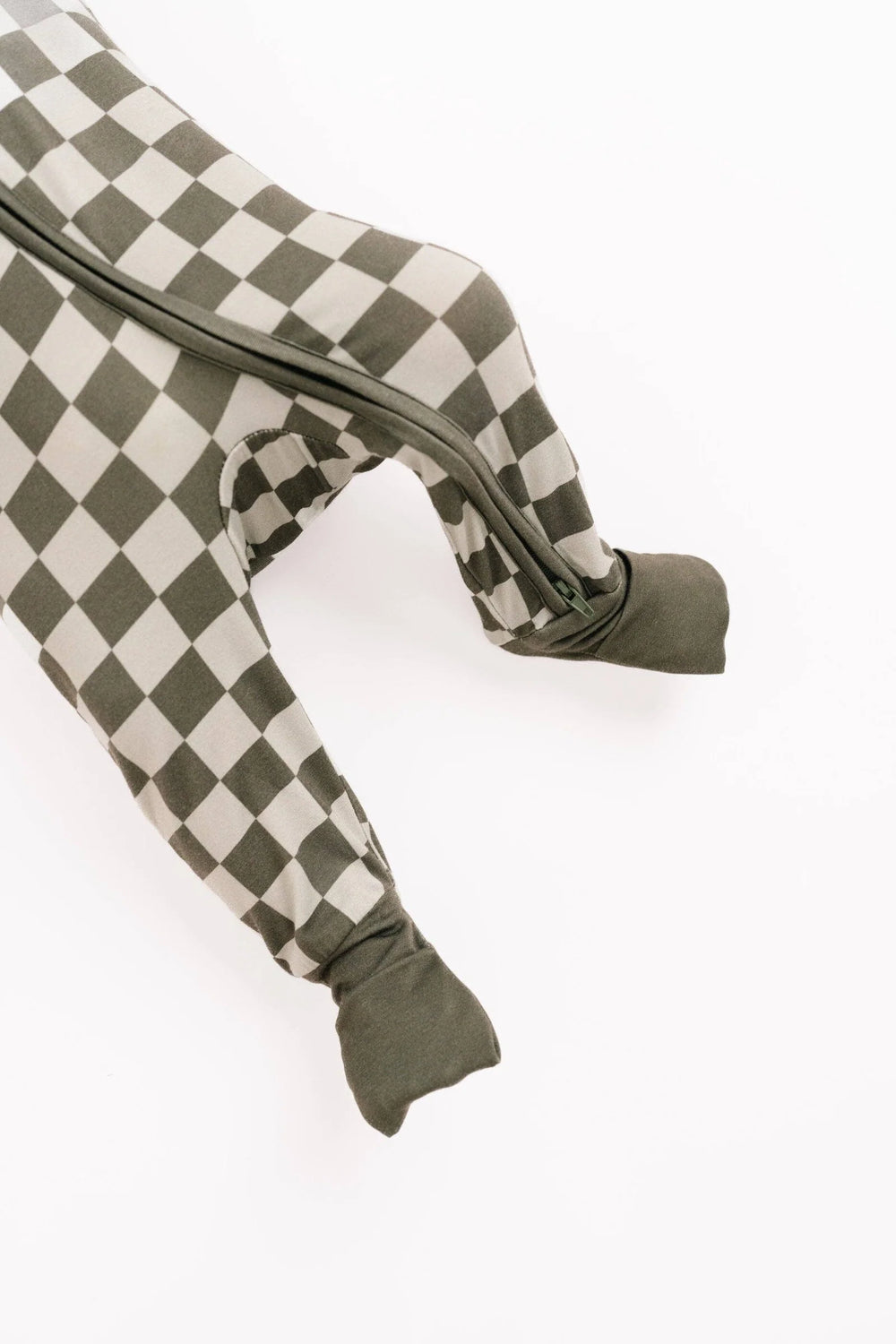 Pine Checkered Bamboo Zippy