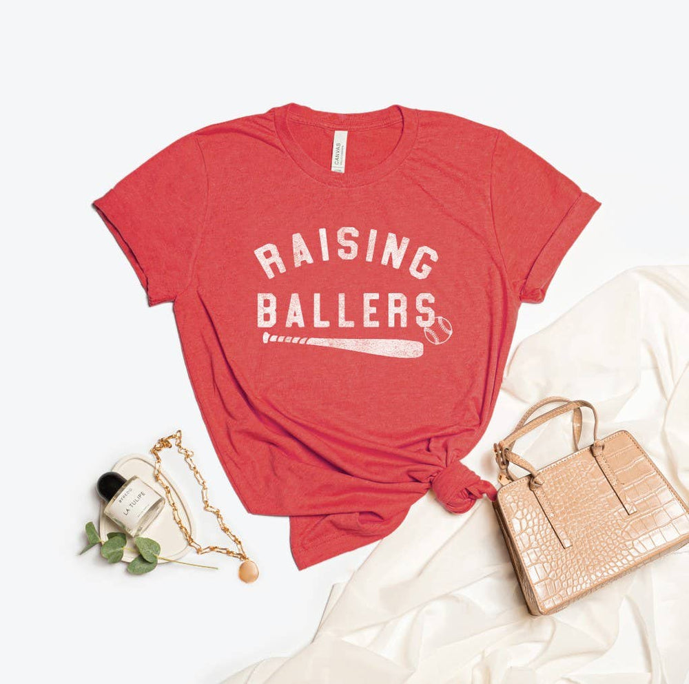 RAISING BALLERS Graphic T-Shirt