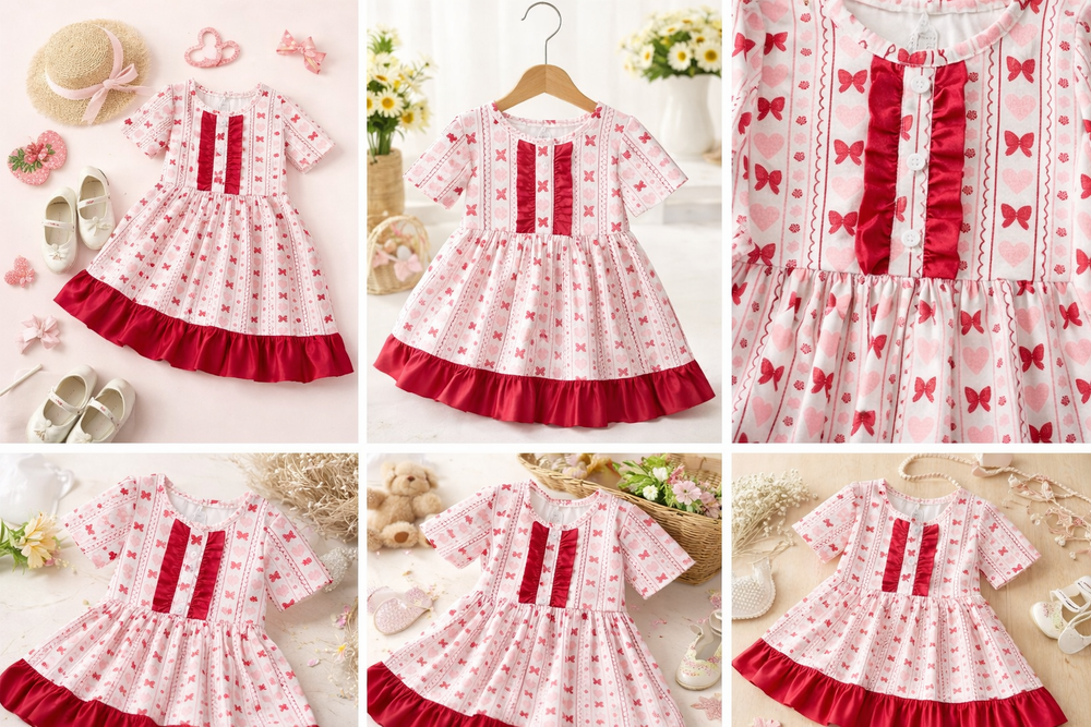 Pete + Lucy Sweetheart Dress