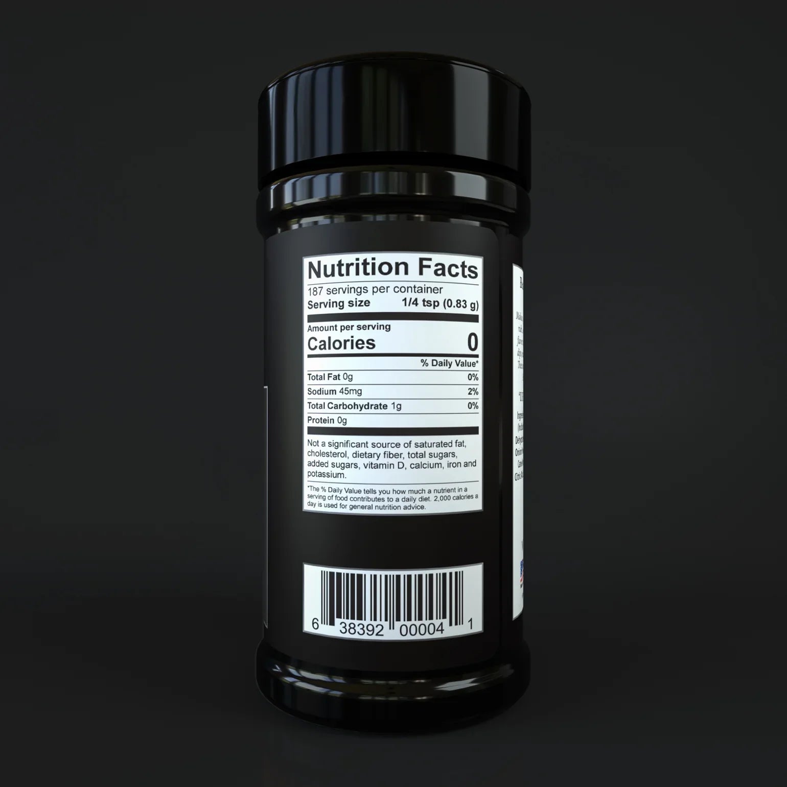 Bearded Butcher Blend Black Seasoning