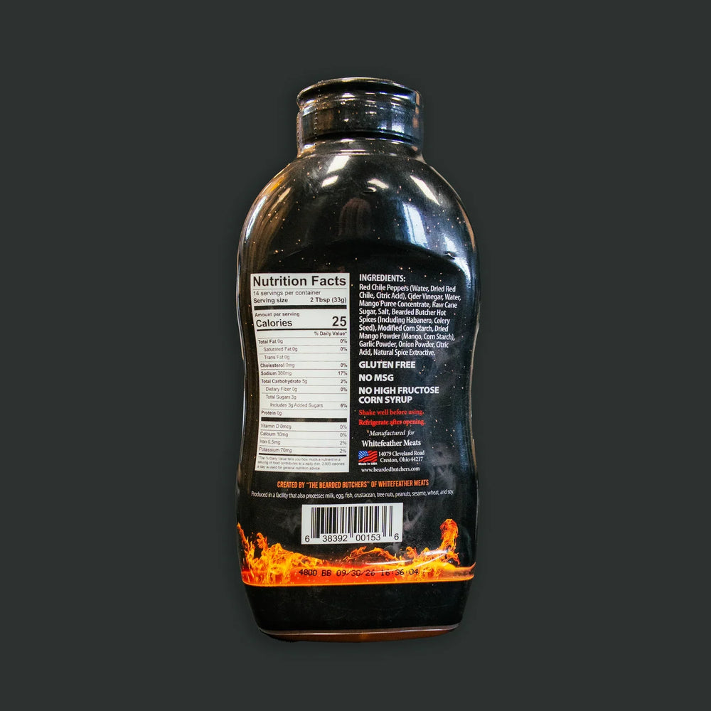 Rebel Red Mango Habanero BBQ Sauce