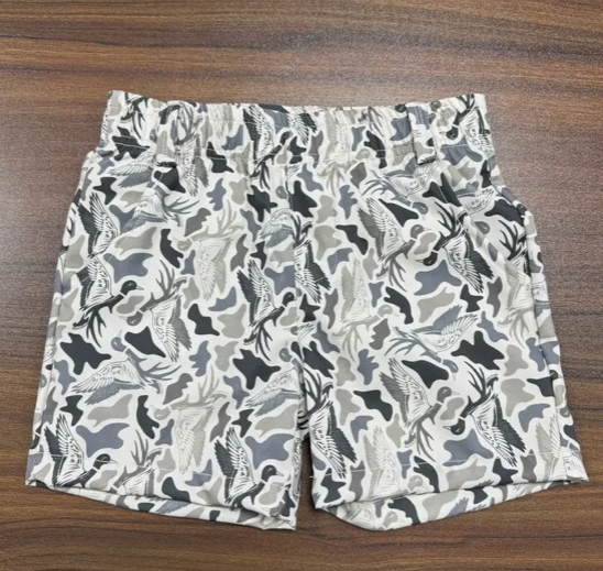 Flyaway Camo Shorts
