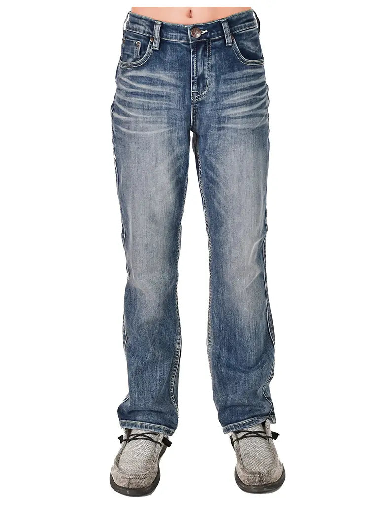 Boy's Revved Up Bootcut Jeans