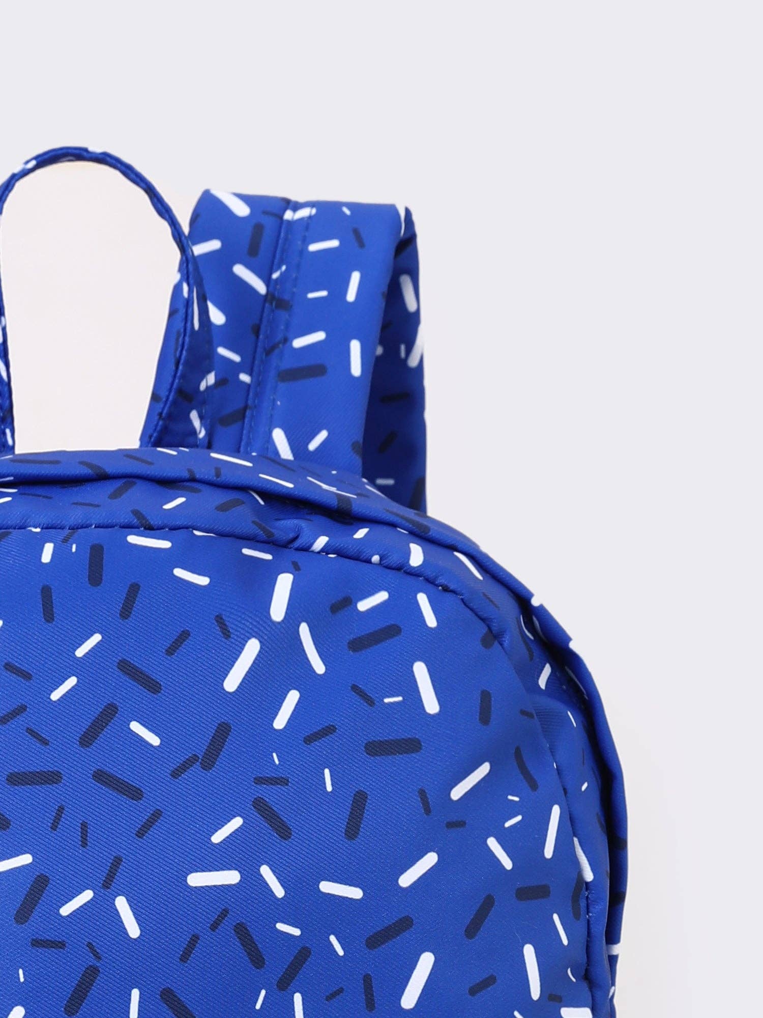 Blue Ice Cream Drip Kids Book Backpack