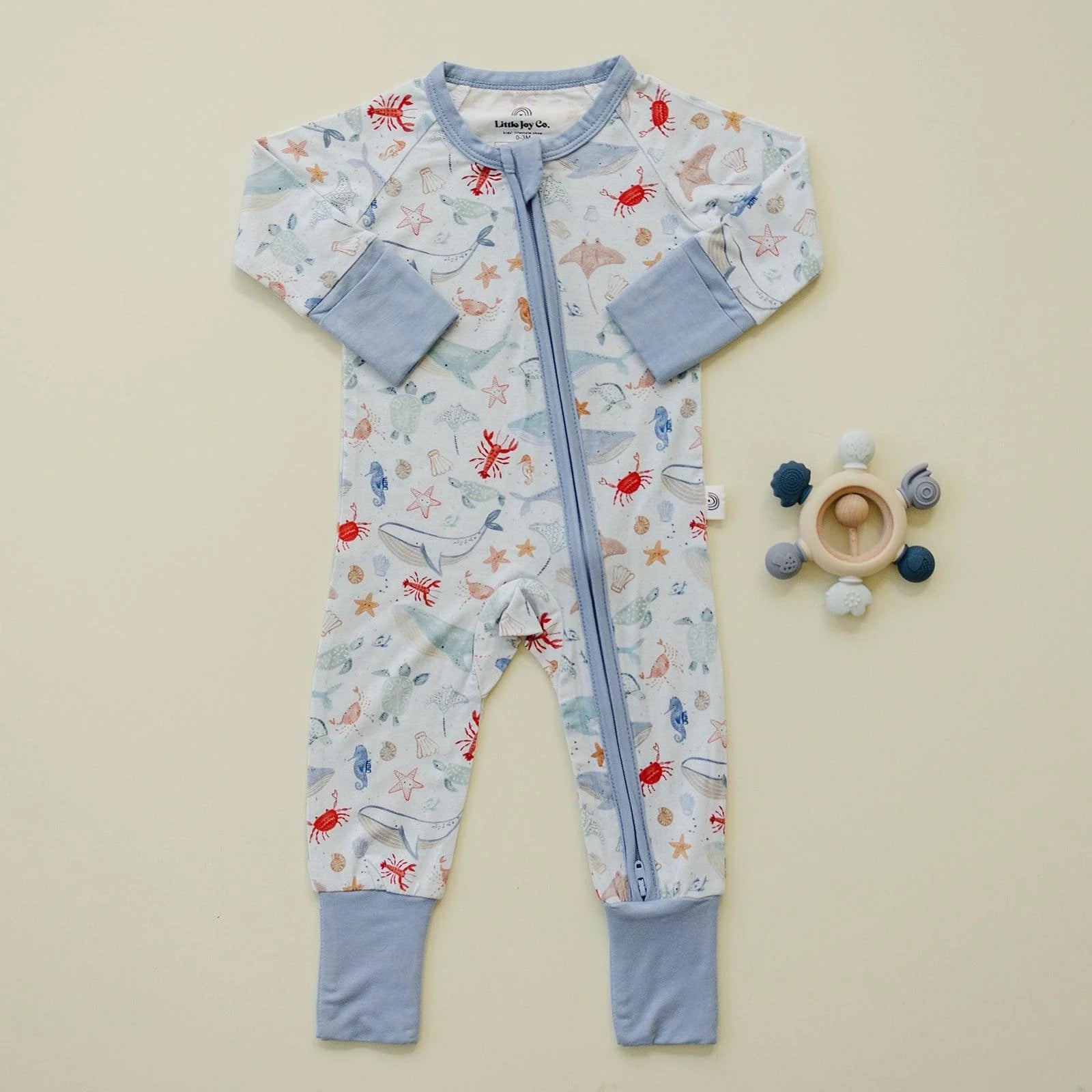 Coastal Cutie Zippy Bamboo Pjs