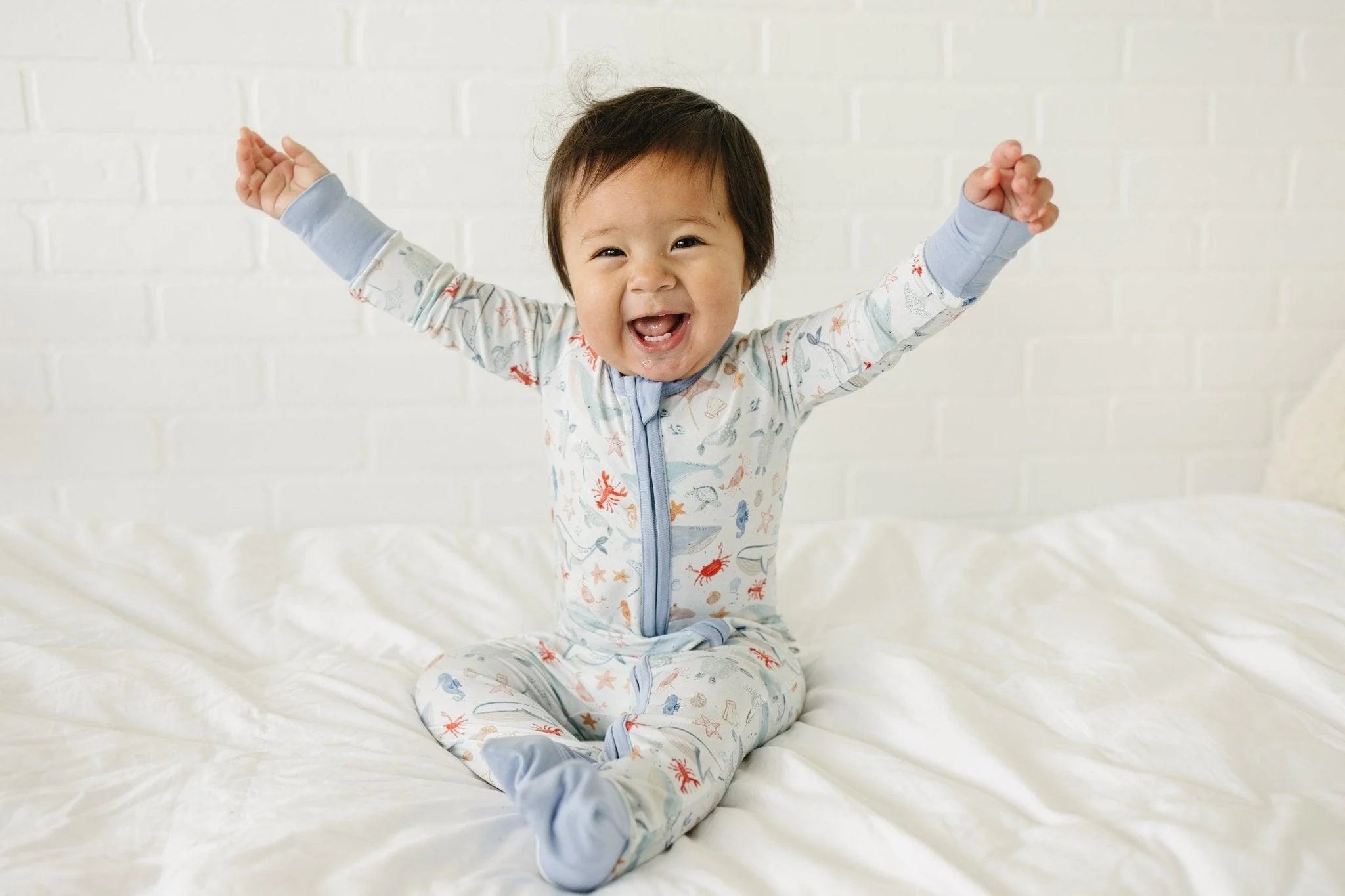 Coastal Cutie Zippy Bamboo Pjs