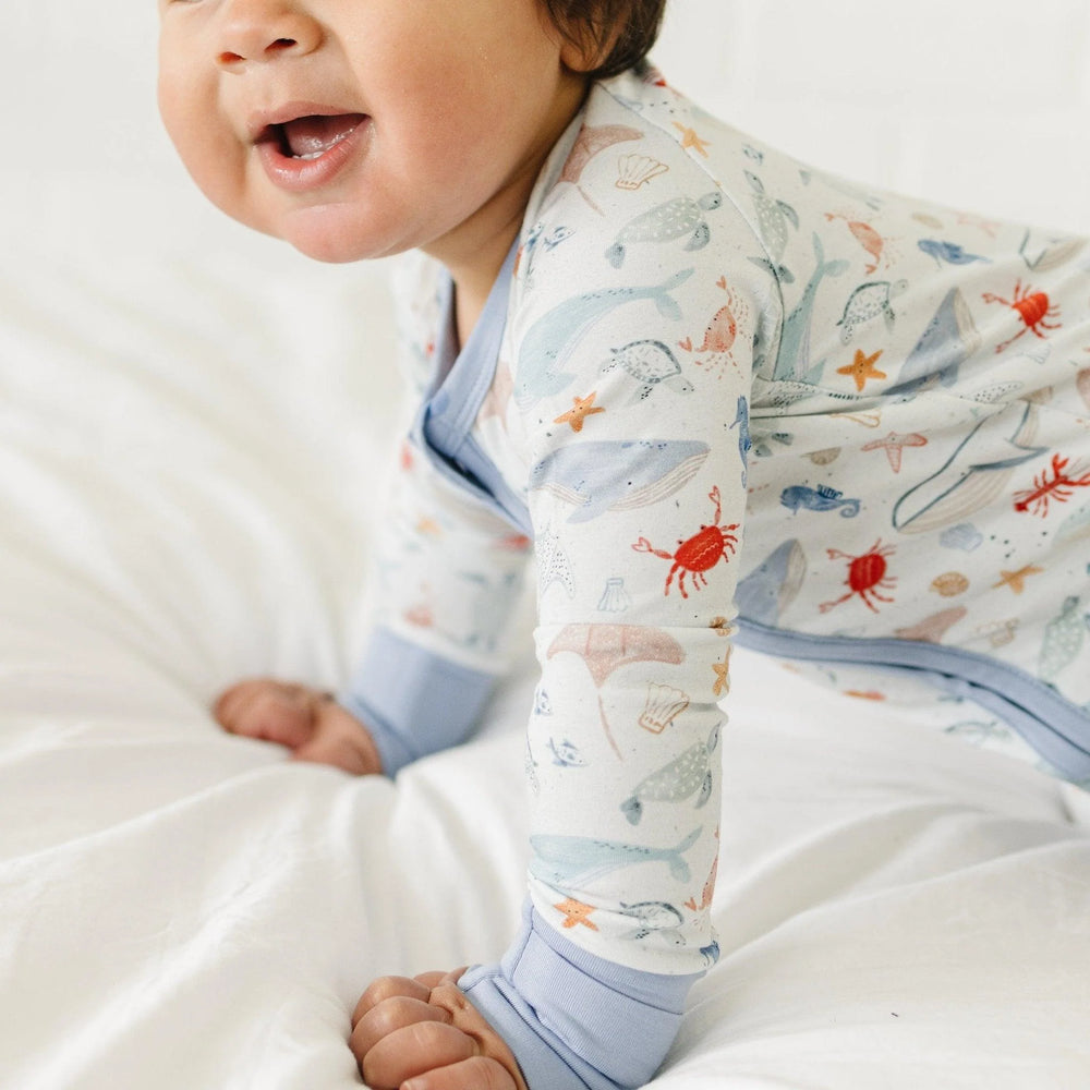 Coastal Cutie Zippy Bamboo Pjs