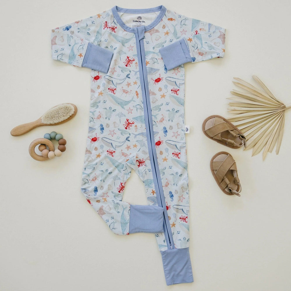 Coastal Cutie Zippy Bamboo Pjs