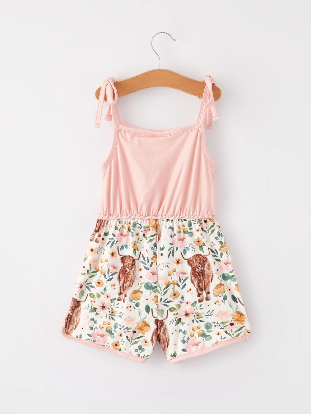 Cow Floral Jumpsuit