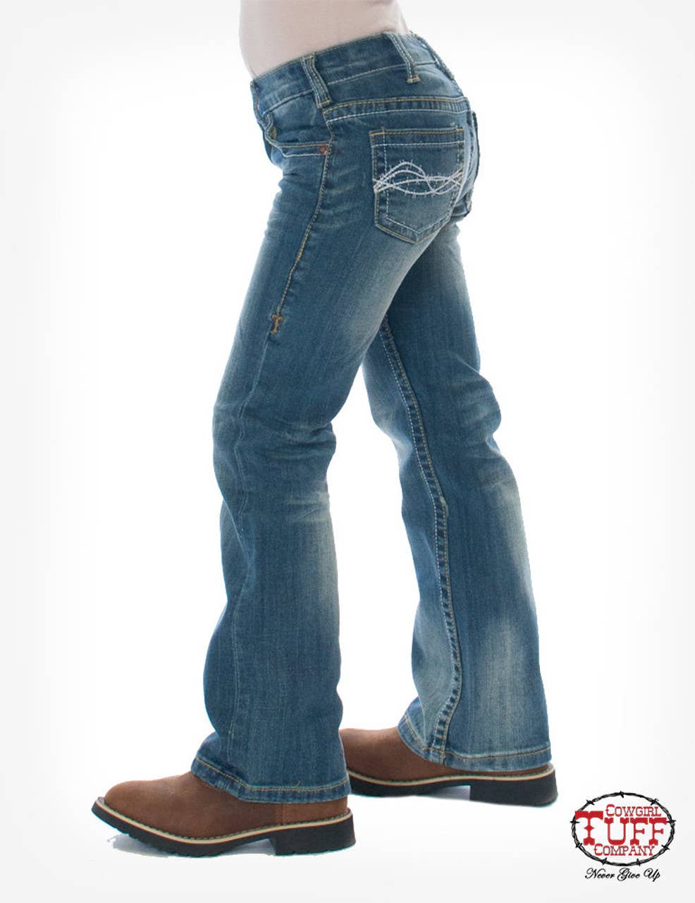 Girl's Don't Fence Me In Jean