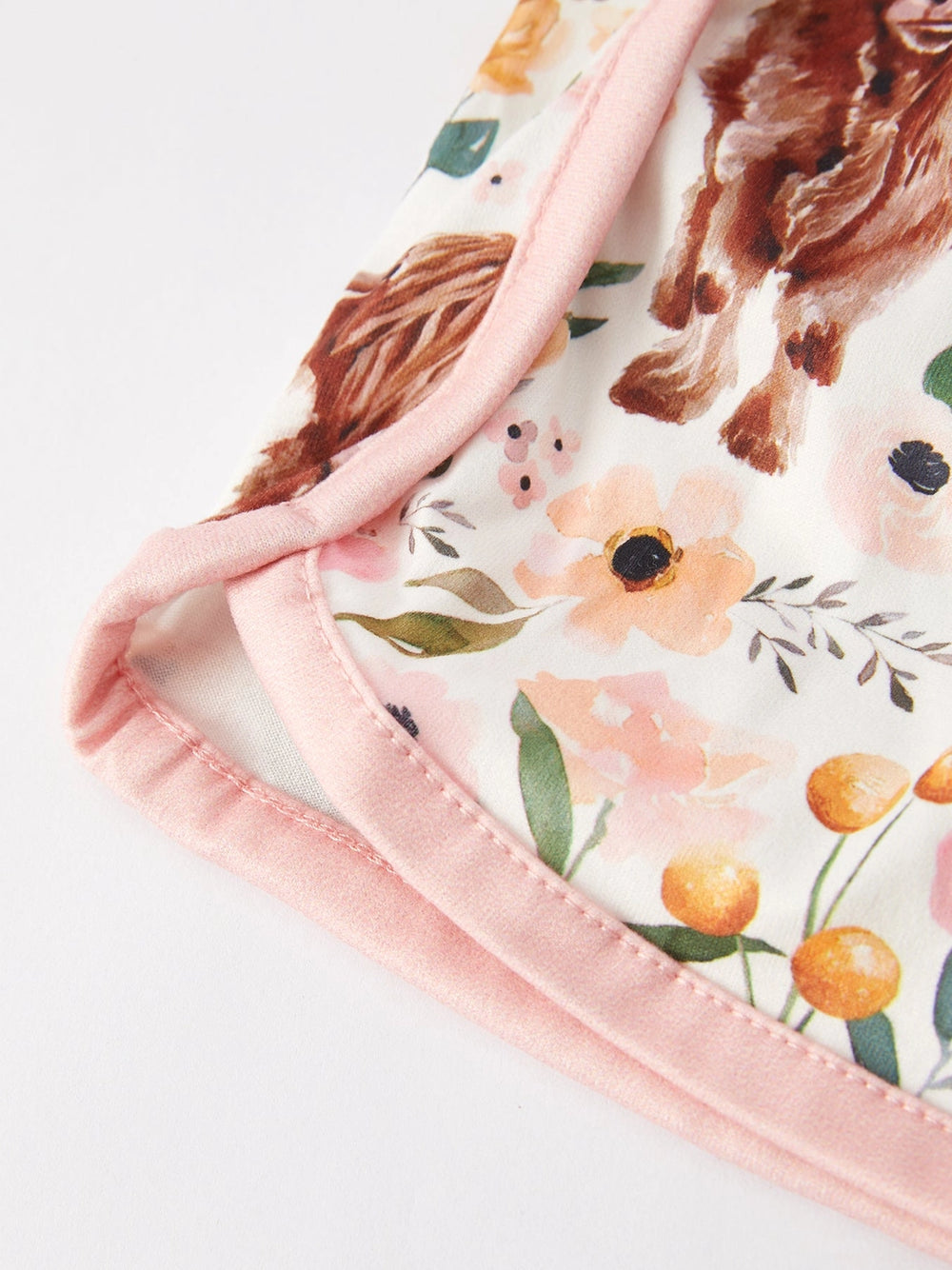 Cow Floral Jumpsuit
