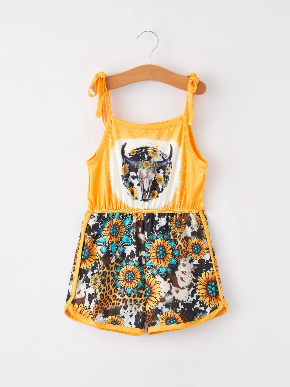 Cow Floral Jumpsuit