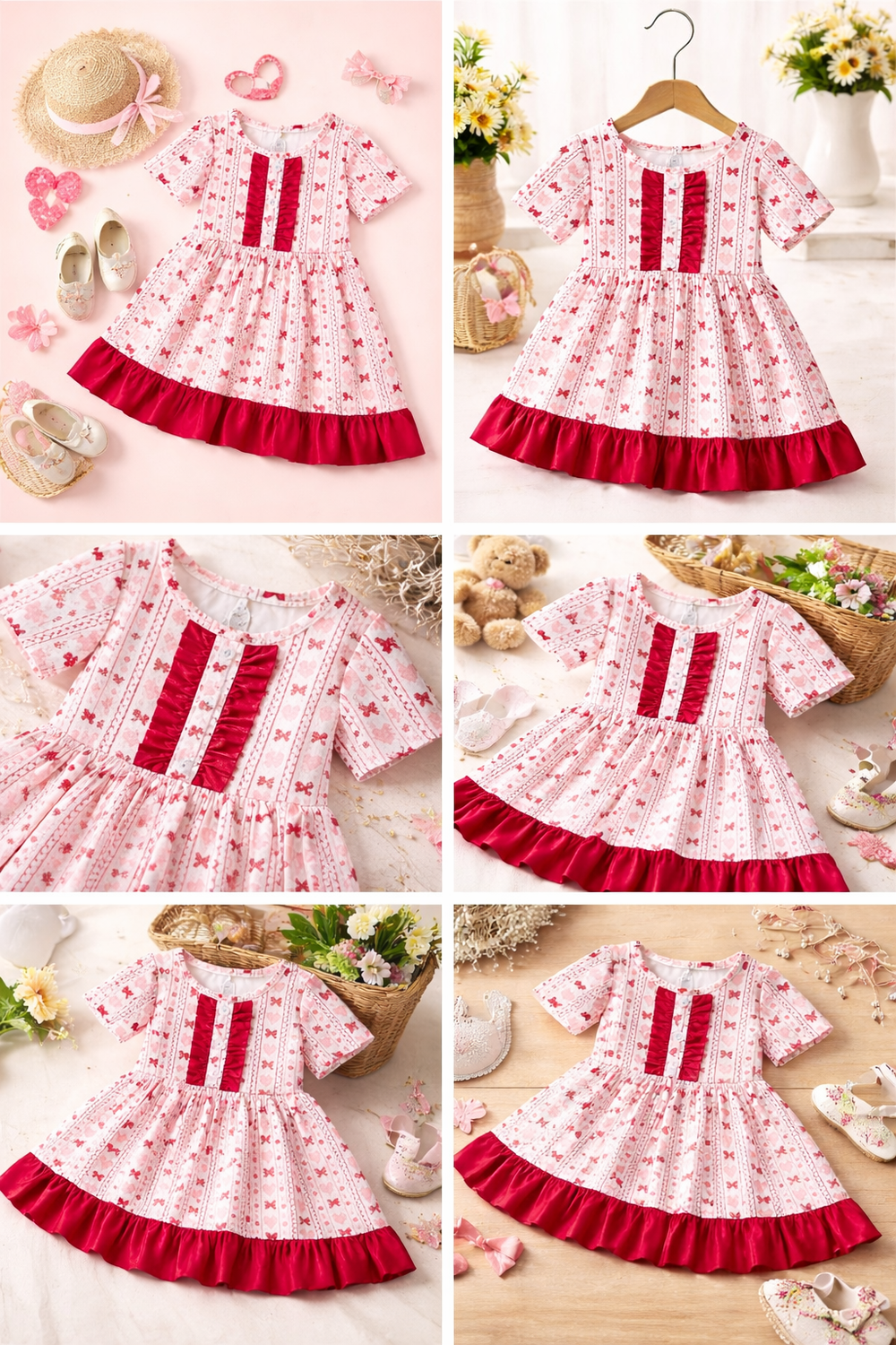 Pete + Lucy Sweetheart Dress